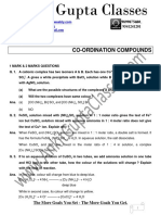 Coordination Compounds