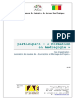 Manuel Du Participant - Andragogie Et Montage de Projets VF PDF