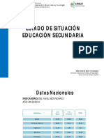 Resistencia Educacion Secundaria Datos