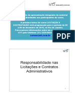 Licitação e Contratação