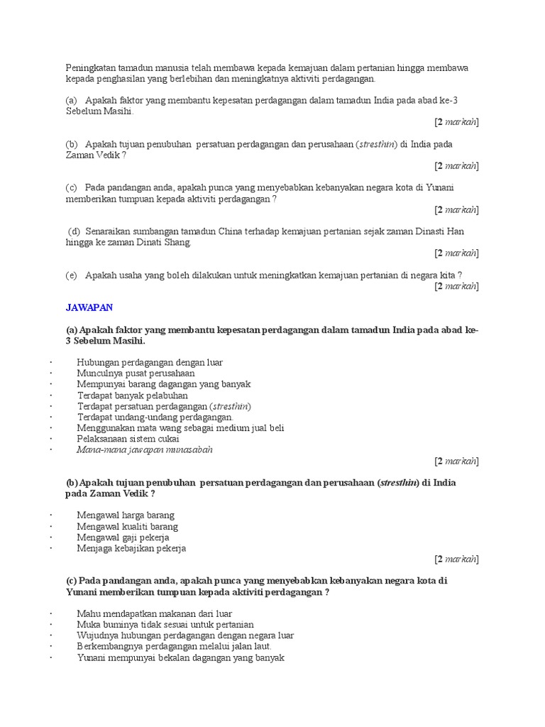 Peningkatan Tamadun Pdf