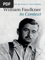 John T. Matthews-William Faulkner in Context-Cambridge University Press (2015)