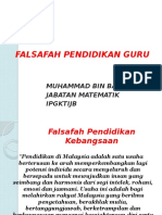  Falsafah Pendidikan Guru 