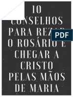 10 Conselhos para rezar o terço