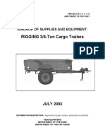 Airdrop of Supplies and Equipment Rigging 34-Ton Cargo Trailers - 8 - July - 2003