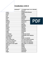 Vocabulary Unit 2 PDF