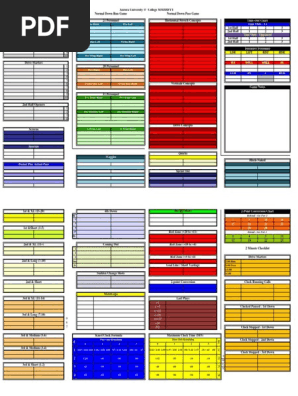 GameCallSheet  Blank