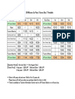 2016kururu Go Pass (Kururu Bus) Timetable: Bus Stop 1st 2nd 3rd 4th Bus Stop 1st 2nd 3rd