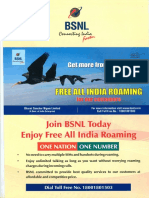Brochure BSNL All India Roaming