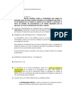 Balotario de Preguntas de Criminalistica