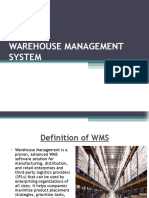 Warehouse Management System