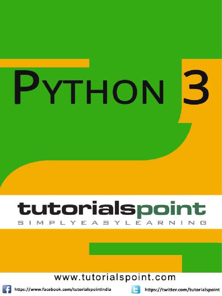Python Tutorial PDF | PDF