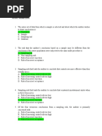 CERTS - Audit Sampling