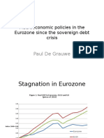 Macroeconomic Policies in The Eurozone Since The Sovereign Debt Crisis