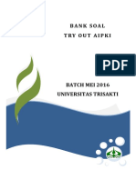 Bank Soal Try Out AIPKI Batch Mei 2016 Universitas Trisakti-2