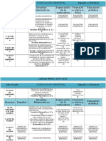 2do Grado - Bloque 1 - Dosificación Versión 1