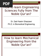 Download Learning Mechanical Engineering from The Quran by Zaid Ghazzawi SN33924 doc pdf