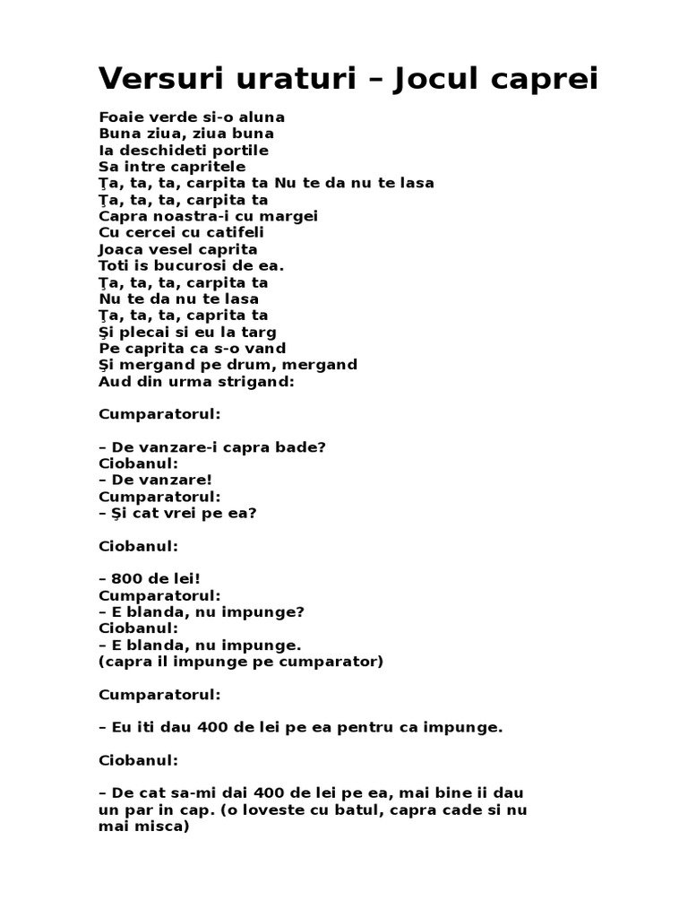 Capra | PDF