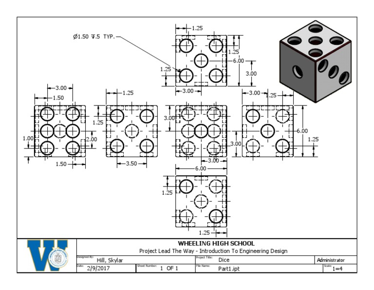 Mirrored POE Dice Design Project | PDF