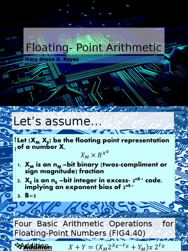 Floating Point Arithmetic | PDF | Arithmetic | Discrete Mathematics