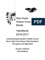 2016-2017bandhandbook 1