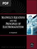 BODY -GA 3個セット Maxwell's Equations and The Principles of Electromagnetism