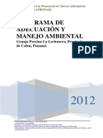 Plan ambiental granja porcina