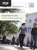 Studying at Lmu: A Guide For International Exchange Students