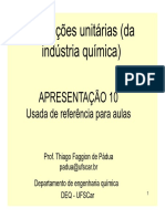 Suporte Operações Unitárias