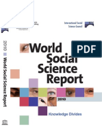 Informe Mundial Ciencias Sociales UNESCO
