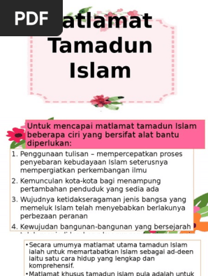 Tamadun Islam Pdf