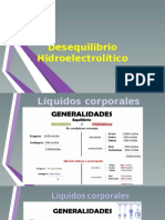 Desequilibrio Hidroelectrolítico.