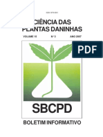 Boletim Informativo Editado Pela Sociedade Brasileira Da Ciencia Das Plantas Daninhas PDF