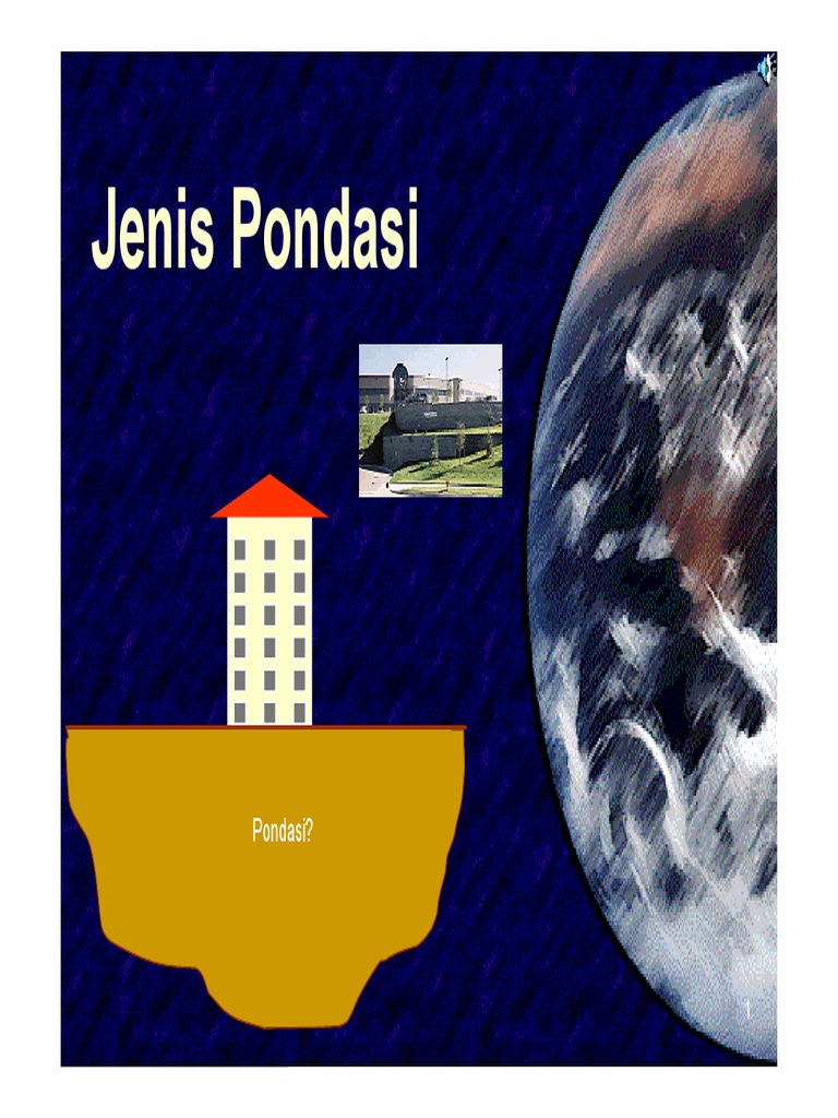 Jenis Pondasi Pada Bangunan Pdf Pdf