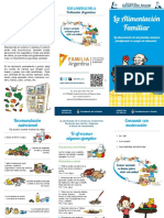 La Alimentacion Familiar Folleto PDF