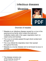 Chapter 10: Infectious Diseases: Measles