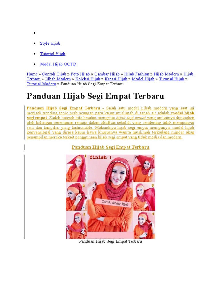Panduan Hijab