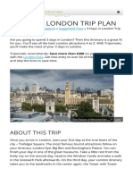 3 Days in London Trip Plan - Sygic Travel