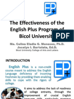 English Plus Evaluation