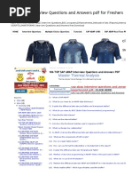 Download 106 TOP SAP ABAP Interview Questions and Answers PDF - SAP ABAP Interview Questions and Answers PDF for Freshers Experienced by himanshu garg SN339270950 doc pdf
