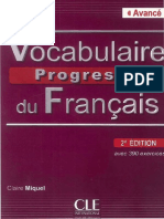 Vocabulaire Progressif Du Français Avancé