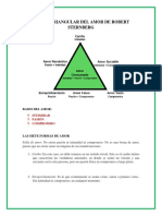 Teoría triangular del amor de Sternberg