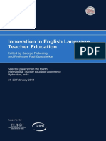 Innovation in English Language Teacher Education