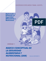 Diplomado SAN - Unidad 1 Marco Conceptual de La Seguridad Alimentaria y Nutricional (San)