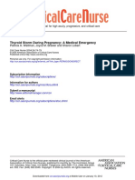 Thyroid Strom During Pregnancy Journal