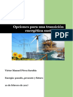 Opciones para Una Transición Energética Sustentable