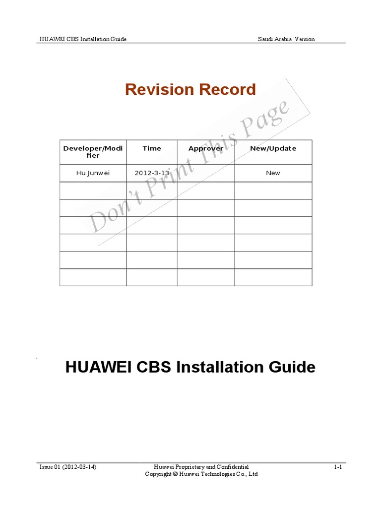 Installation Guide CBS | PDF | Oracle Database | Proprietary Software