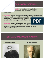 Behaviour Modification Class