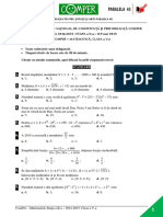 Subiect Si Barem Matematica EtapaII ClasaV 14-15 PDF