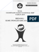 Soal OSK IPS SMP 2015 PDF